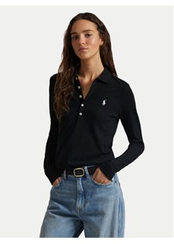 Polo Ralph Lauren Polo 211958949002 Czarny Regular Fit ze sklepu MODIVO w kategorii Bluzki damskie - zdjęcie 176831063