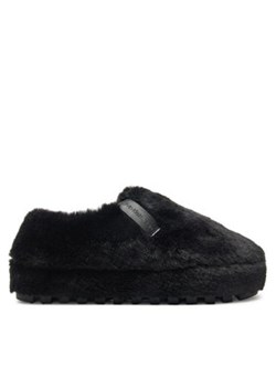 Calvin Klein Jeans Kapcie Home Anke Slipper Wn Fur YW0YW01596 Czarny ze sklepu MODIVO w kategorii Kapcie damskie - zdjęcie 176835640