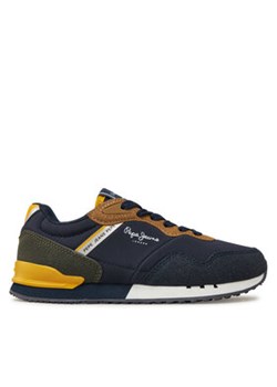 Pepe Jeans Sneakersy London Class B PBS40008 Granatowy ze sklepu MODIVO w kategorii Buty sportowe dziecięce - zdjęcie 176835770