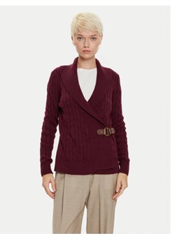 LAUREN RALPH LAUREN Sweter 200808258003 Bordowy Regular Fit - id: 0000304274084 - marki Ralph Lauren - 176838521 LAUREN RALPH LAUREN Sweter 200808258003 Bordowy Regular Fit ze sklepu MODIVO w kategorii Swetry damskie - zdjęcie 176838521