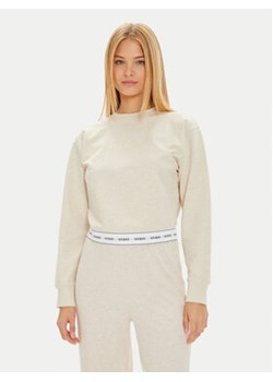 Guess Bluza O3YQ01 KBS91 Écru Regular Fit ze sklepu MODIVO w kategorii Bluzy damskie - zdjęcie 176839322