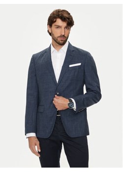 Boss Marynarka H-Hutson-224 50521645 Granatowy Slim Fit ze sklepu MODIVO w kategorii Marynarki męskie - zdjęcie 176849673