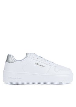 Champion Sneakersy REBOUND PLAT CHROMO S11715-WW015 Biały ze sklepu MODIVO w kategorii Buty sportowe damskie - zdjęcie 176852113