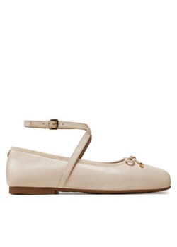 Michael Kors Baleriny Collette Leather Ballet Flat 40T4CTFP1L Beżowy ze sklepu MODIVO w kategorii Balerinki - zdjęcie 176854764