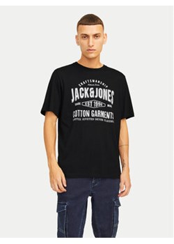 Jack&Jones T-Shirt Jeans 12256779 Czarny Standard Fit ze sklepu MODIVO w kategorii T-shirty męskie - zdjęcie 176855302