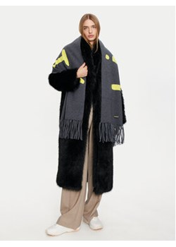 PINKO Szalik Ojos Azules Sciarpa AI 24-25 BLK01 104313 A26I Szary ze sklepu MODIVO w kategorii Szaliki i chusty damskie - zdjęcie 176858894