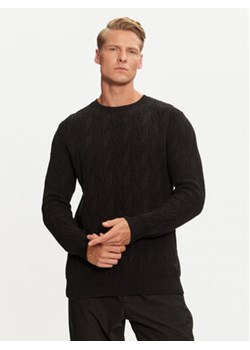 Guess Sweter M4BR19 Z3HD1 Czarny Regular Fit ze sklepu MODIVO w kategorii Swetry męskie - zdjęcie 176873193