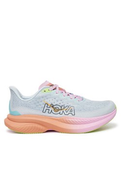 Hoka Buty do biegania Mach 6 1147810 Szary ze sklepu MODIVO w kategorii Buty sportowe damskie - zdjęcie 176873363