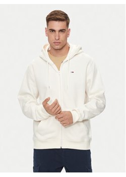 Tommy Jeans Bluza Flag DM0DM20498 Écru Regular Fit ze sklepu MODIVO w kategorii Bluzy męskie - zdjęcie 176874004