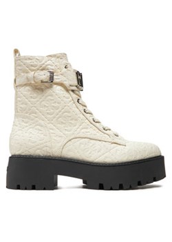 Guess Botki Vaires FLTSOM FAL10 Biały - id: 0000303940232 - marki Guess - 176880514 Guess Botki Vaires FLTSOM FAL10 Biały ze sklepu MODIVO w kategorii Botki - zdjęcie 176880514