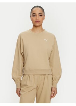 Puma Bluza Her 676004 Beżowy Regular Fit ze sklepu MODIVO w kategorii Bluzy damskie - zdjęcie 176881700