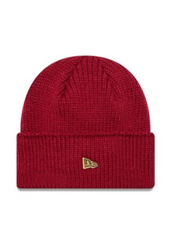 New Era Czapka Wide Cuff Beanie 60565442 Czerwony ze sklepu MODIVO w kategorii Czapki zimowe damskie - zdjęcie 176885073