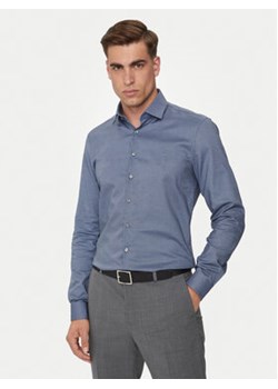 Calvin Klein Koszula K10K113164 Granatowy Slim Fit ze sklepu MODIVO w kategorii Koszule męskie - zdjęcie 176889081