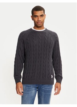 Pepe Jeans Sweter Camdem PM702455 Granatowy Regular Fit ze sklepu MODIVO w kategorii Swetry męskie - zdjęcie 176891364