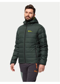 Jack Wolfskin Kurtka puchowa Ather Down 1207671 Zielony Regular Fit ze sklepu MODIVO w kategorii Kurtki męskie - zdjęcie 176895333