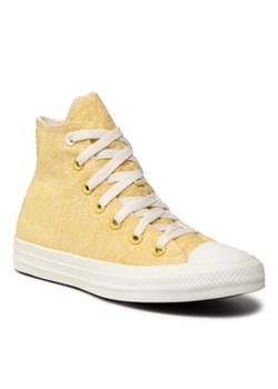 Converse Trampki Ctas Hi 571358C Żółty ze sklepu MODIVO w kategorii Trampki damskie - zdjęcie 176896250