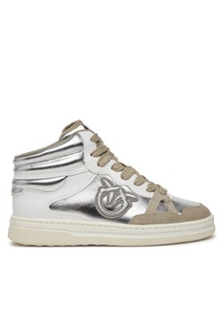 PINKO Sneakersy Mandy 02 SS0051 P040 Srebrny ze sklepu MODIVO w kategorii Buty sportowe damskie - zdjęcie 176902012