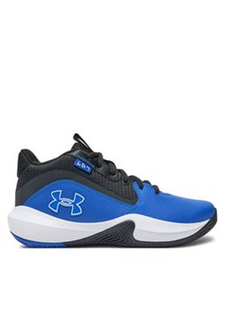 Under Armour Buty do koszykówki Ua Gs Lockdown 7 3028513-401 Niebieski ze sklepu MODIVO w kategorii Buty sportowe dziecięce - zdjęcie 176912273