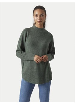 Vero Moda Sweter Plaza 10290784 Zielony Loose Fit ze sklepu MODIVO w kategorii Swetry damskie - zdjęcie 176917611