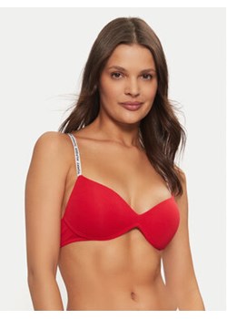 Tommy Hilfiger Biustonosz push-up UW0UW05606 Czerwony ze sklepu MODIVO w kategorii Biustonosze - zdjęcie 176918550