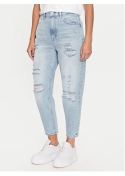 Tommy Jeans Jeansy DW0DW19612 Niebieski Regular Fit ze sklepu MODIVO w kategorii Jeansy damskie - zdjęcie 176921473