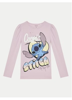 NAME IT Bluzka 13238278 Różowy Regular Fit ze sklepu MODIVO w kategorii Bluzki dziewczęce - zdjęcie 176922192