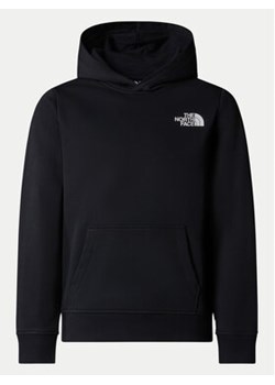 The North Face Bluza Redbox NF0A89H9 Czarny Relaxed Fit ze sklepu MODIVO w kategorii Bluzy chłopięce - zdjęcie 176923154