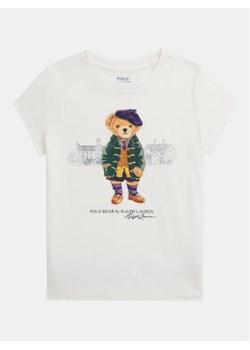 Polo Ralph Lauren T-Shirt 312951080002 Biały Regular Fit ze sklepu MODIVO w kategorii Bluzki dziewczęce - zdjęcie 176924482