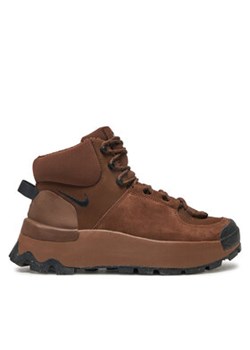 Nike Sneakersy City Classic Boot DQ5601 200 Brązowy ze sklepu MODIVO w kategorii Buty sportowe damskie - zdjęcie 176924540