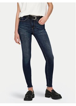 ONLY Jeansy Blush 15326910 Granatowy Skinny Fit ze sklepu MODIVO w kategorii Jeansy damskie - zdjęcie 176926501