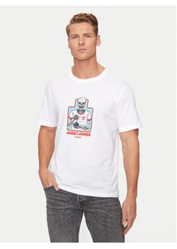 Jack&Jones T-Shirt Eight Skull 12264841 Biały Standard Fit ze sklepu MODIVO w kategorii T-shirty męskie - zdjęcie 176926941