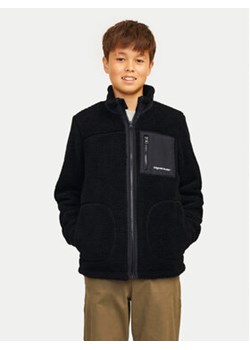 Jack&Jones Junior Kurtka przejściowa Teddy 12261341 Czarny Regular Fit ze sklepu MODIVO w kategorii Kurtki chłopięce - zdjęcie 176929272