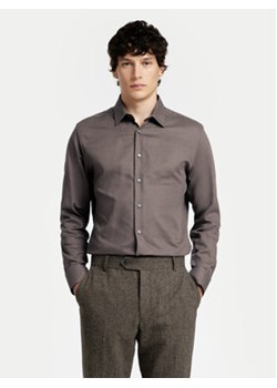 Selected Homme Koszula 16090212 Szary Slim Fit ze sklepu MODIVO w kategorii Koszule męskie - zdjęcie 176929544