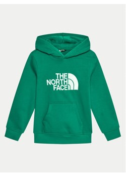 The North Face Bluza Drew Peak NF0A89HH Zielony Regular Fit ze sklepu MODIVO w kategorii Bluzy chłopięce - zdjęcie 176931994