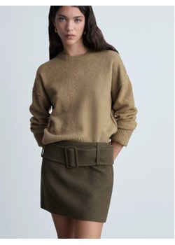 Mango Sweter 87010291 Beżowy Regular Fit ze sklepu MODIVO w kategorii Swetry damskie - zdjęcie 176934841