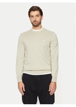 Boss Sweter Kanovano 50471343 Beżowy Regular Fit ze sklepu MODIVO w kategorii Swetry męskie - zdjęcie 176935361