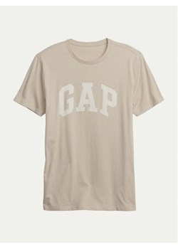 Gap T-Shirt 663921-01 Beżowy Regular Fit ze sklepu MODIVO w kategorii T-shirty męskie - zdjęcie 176937712