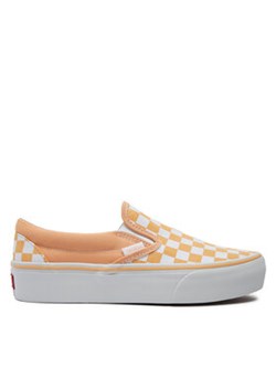 Vans Tenisówki Classic Slip On Platform VN00018EAAS1 Beżowy ze sklepu MODIVO w kategorii Trampki damskie - zdjęcie 176939922