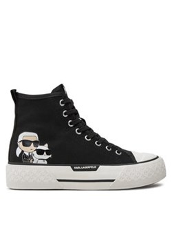 KARL LAGERFELD Trampki KL60644T Czarny ze sklepu MODIVO w kategorii Trampki damskie - zdjęcie 176944064