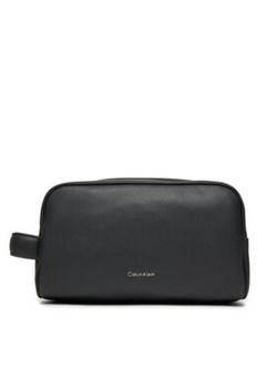 Calvin Klein Kosmetyczka Ck Must Washbag K50K512801 Czarny ze sklepu MODIVO w kategorii Kosmetyczki męskie - zdjęcie 176944853