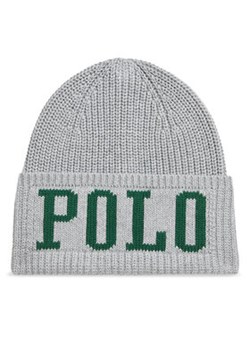 Polo Ralph Lauren Czapka 323953210002 Szary ze sklepu MODIVO w kategorii Czapki dziecięce - zdjęcie 176946854