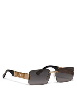 MOSCHINO Okulary przeciwsłoneczne MOS169/S 207250 Złoty ze sklepu MODIVO w kategorii Okulary przeciwsłoneczne damskie - zdjęcie 176950371