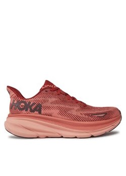 Hoka Buty do biegania Clifton 9 1127896 Czerwony ze sklepu MODIVO w kategorii Buty sportowe damskie - zdjęcie 176956600