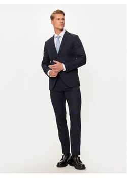 Jack&Jones Garnitur Costa 12241916 Granatowy Super Slim Fit ze sklepu MODIVO w kategorii Garnitury męskie - zdjęcie 176959200