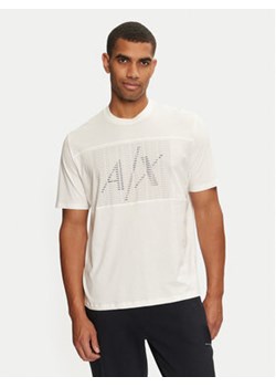 Armani Exchange T-Shirt 6DZTJD ZJBYZ 1116 Biały Regular Fit ze sklepu MODIVO w kategorii T-shirty męskie - zdjęcie 176960053