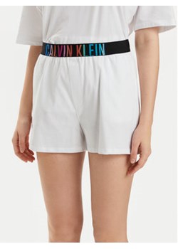 Calvin Klein Underwear Szorty materiałowe 000QS7194E Biały Relaxed Fit ze sklepu MODIVO w kategorii Szorty - zdjęcie 176960132