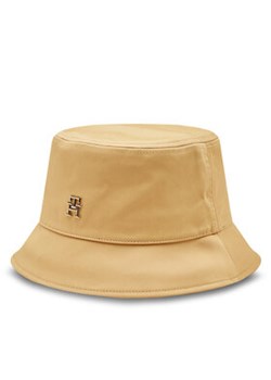 Tommy Hilfiger Kapelusz Distinct Rain Bucket Hat AW0AW16781 Beżowy ze sklepu MODIVO w kategorii Kapelusze damskie - zdjęcie 176962482