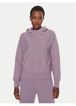 Champion Bluza 116236 Fioletowy Loose Fit ze sklepu MODIVO w kategorii Bluzy damskie - zdjęcie 176973930