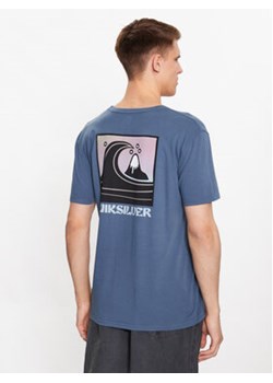 Quiksilver T-Shirt Qs Bubble Stamp EQYZT07258 Niebieski Regular Fit ze sklepu MODIVO w kategorii T-shirty męskie - zdjęcie 176985111