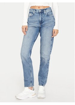 Calvin Klein Jeans Jeansy Authentic J20J223658 Niebieski Slim Fit ze sklepu MODIVO w kategorii Jeansy damskie - zdjęcie 176989304